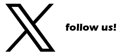 X follow us