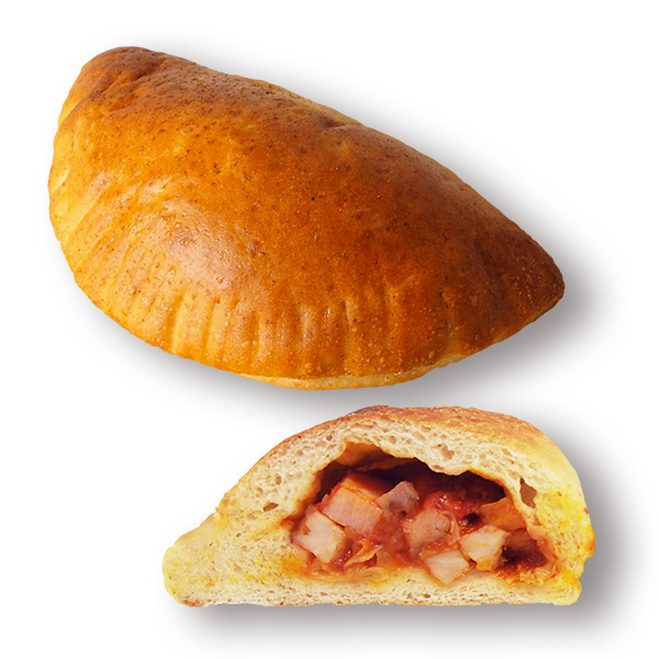 キャベツとイベリコ豚のカルツォーネ