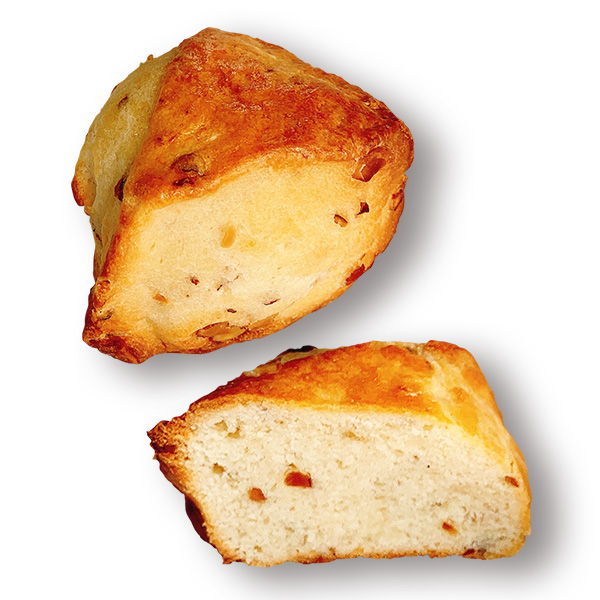 4種のナッツとホワイトチョコのスコーン