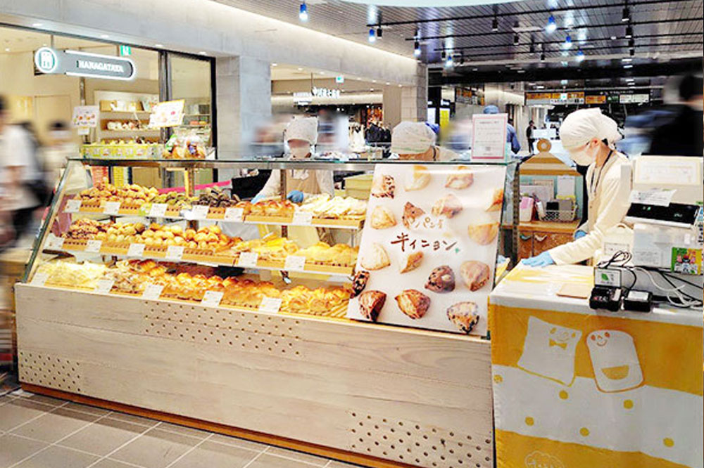 キィニョンエキュート上野店の店内